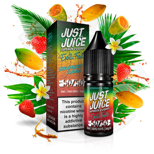 Just Juice 50/50 Exotic Fruits Strawberry & Curaba 10ml