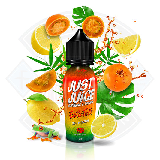 Just Juice Exotic Fruits Lulo & Citrus 0mg 50ml Shortfill