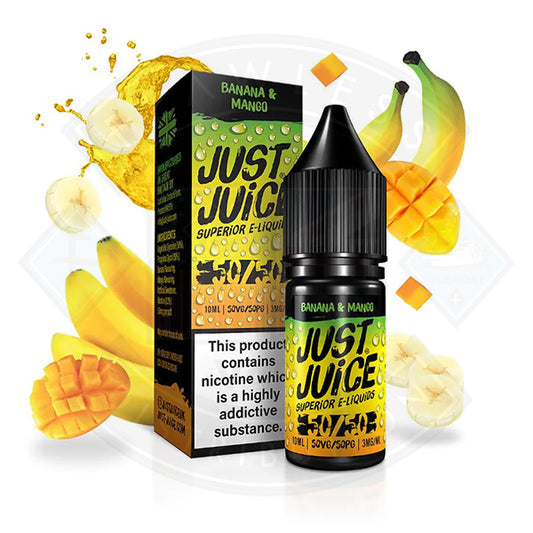 Just Juice Iconic 50/50 - Banana & Mango 10ml