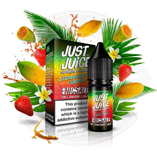 Just Juice Exotic Fruits Strawberry & Curaba Nic Salt 10ml