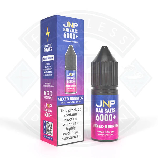 JNP Bar Salt 6000 10ml Mixed Berries