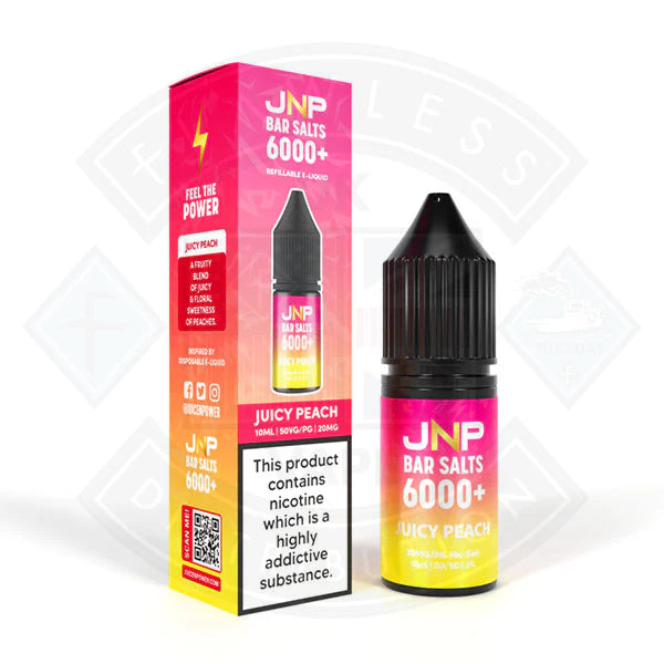 JNP Bar Salt 6000 10ml Juicy Peach