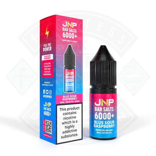 JNP Bar Salt 6000 10ml Blue Sour Raspberry