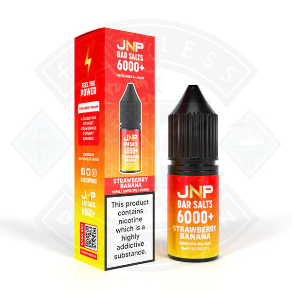 JNP Bar Salt 6000 10ml Strawberry Banana