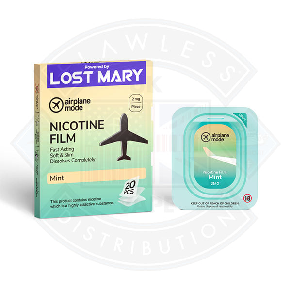 Airplane Mode Nicotine Film by Lost Mary