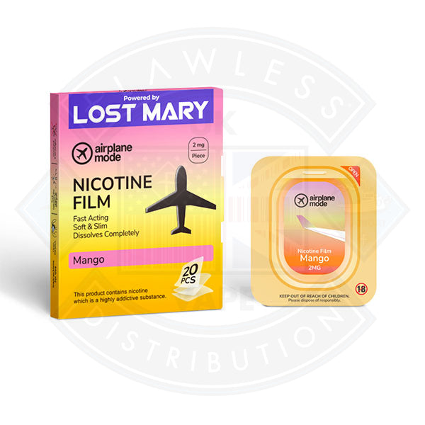 Airplane Mode Nicotine Film by Lost Mary