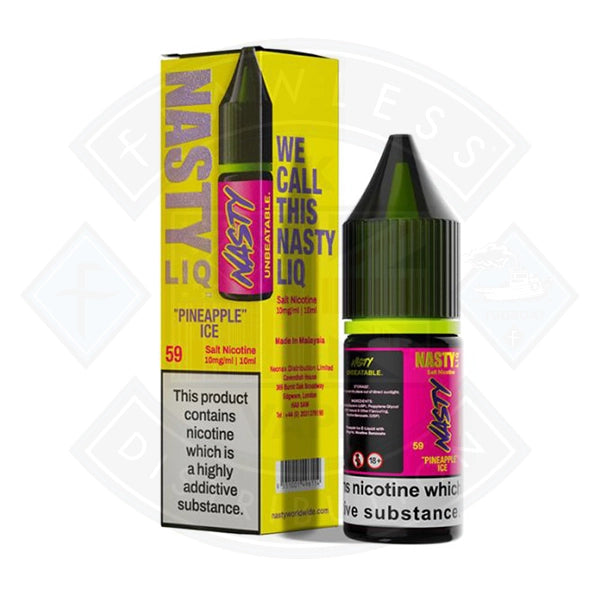 NASTY LIQ Pineapple Ice Nic Salt 10ml