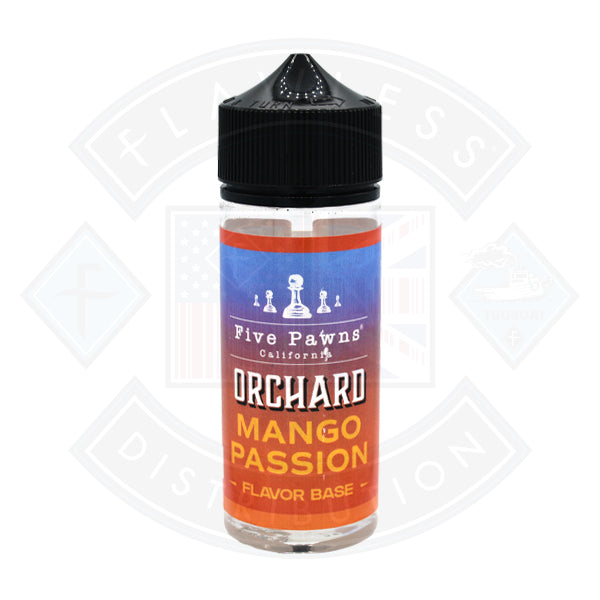 Five Pawns - Orchard Blends - Mango Passion 0mg 100ml Shortfill