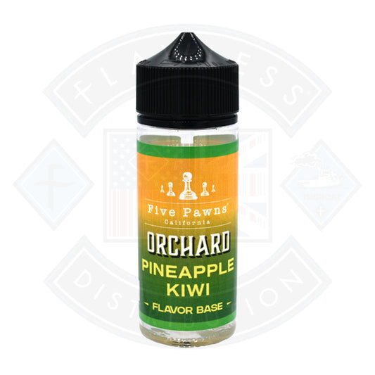 Five Pawns - Orchard Blends - Pineapple Kiwi  0mg 100ml Shortfill