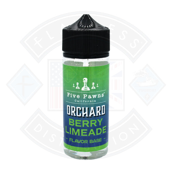 Five Pawns - Orchard Blends - Berry Limeade 0mg 100ml Shortfill