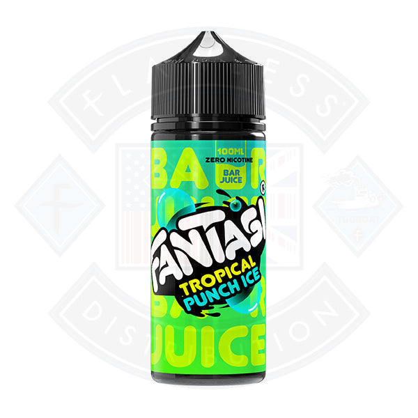 Fantasi Bar Juice - Tropical Punch Ice 0mg 100ml Shortfill