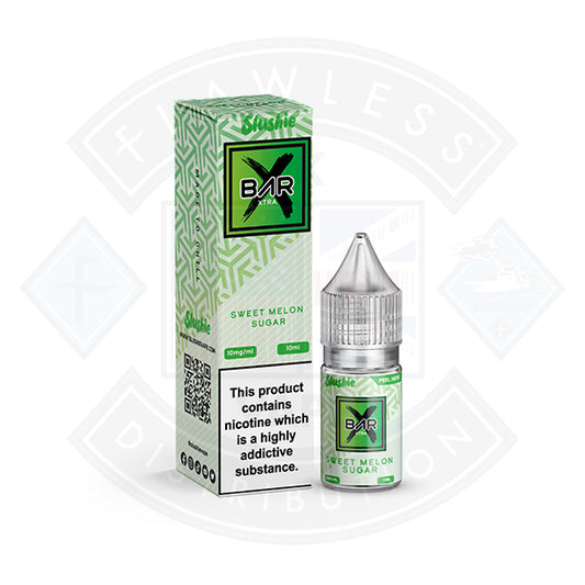 Bar Xtra Nic Salts 10ml Sweet Melon Sugar by Slushie