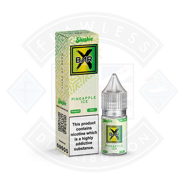 Bar Xtra Nic Salts 10ml Pineapple Ice by Slushie