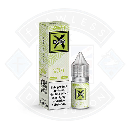 Bar Xtra Nic Salts 10ml Citrus Brust by Slushie