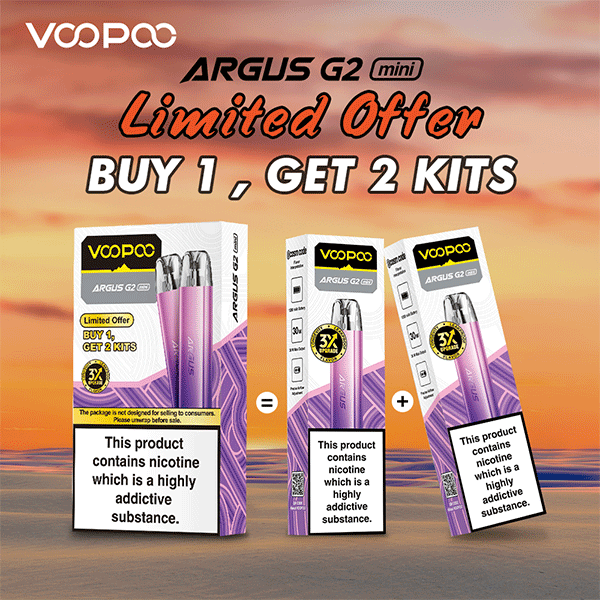 Voopoo Argus G2 Mini Vape Kit - 2 For 1