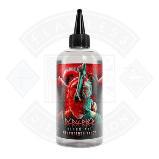 Berserker Blood Axe Strawberry Sauce 0mg 200ml Shortfill E-Liquid - Flawless Vape Shop