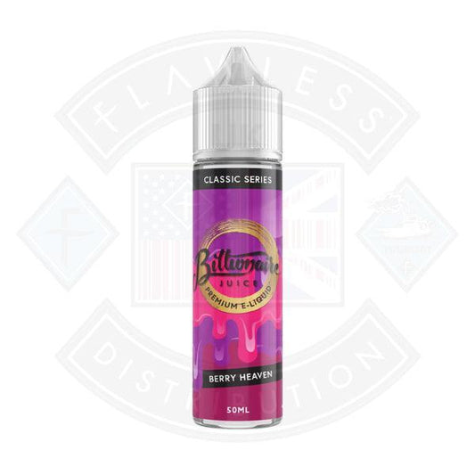 Billionaire Juice Classic Series - Berry Heaven 0mg 50ml Shortfill - Flawless Vape Shop