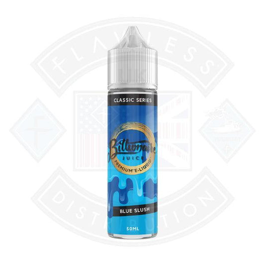 Billionaire Juice Classic Series - Blue Slush 0mg 50ml Shortfill - Flawless Vape Shop