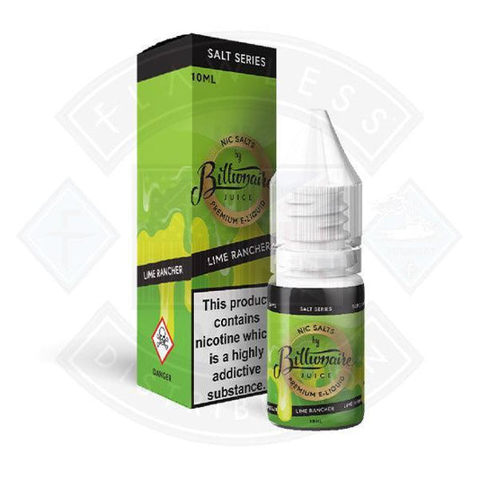 Billionaire Juice Nic Salt - Lime Rancher 10ml - Flawless Vape Shop