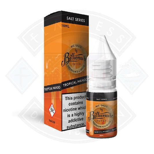 Billionaire Juice Nic Salt - Tropical Mango 10ml - Flawless Vape Shop