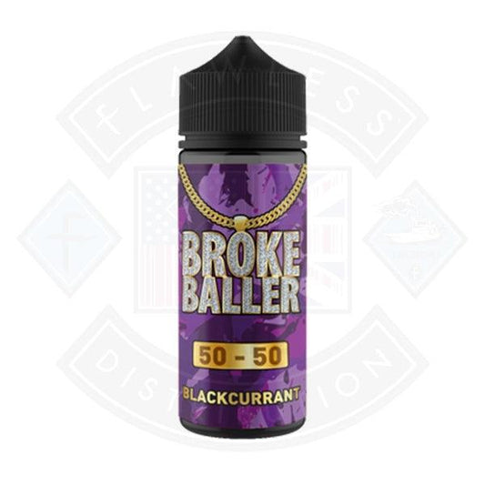 Broke Baller Blackcurrant 0mg 80ml Shortfill E-Liquid - Flawless Vape Shop