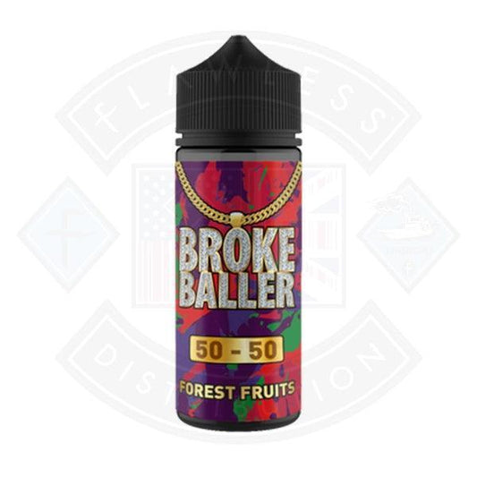 Broke Baller Forest Fruits 0mg 80ml Shortfill E-Liquid - Flawless Vape Shop