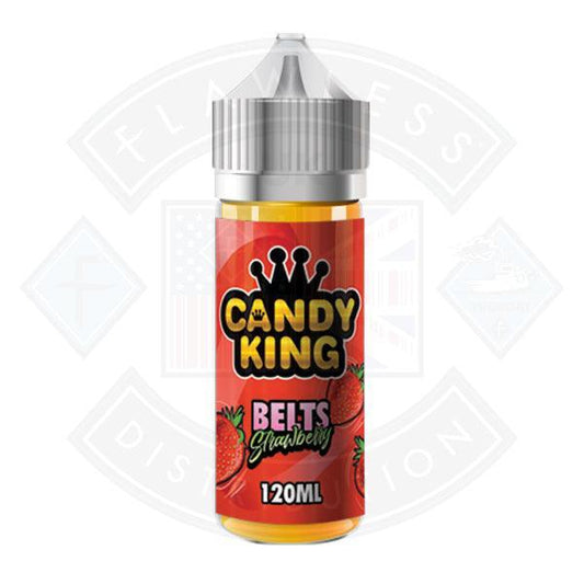 Candy King Belts Strawberry E liquid 100ml Short fill - Flawless Vape Shop