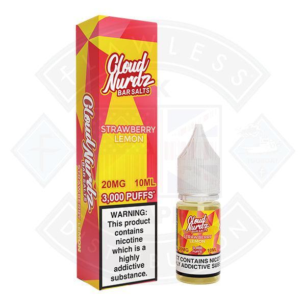 Cloud Nurdz Strawberry Lemon Nic Salt 10ml - Flawless Vape Shop