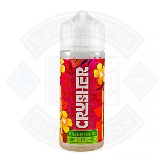 Crusher Strawberry Kiwi Ice 100ml 0mg (New Look) - Flawless Vape Shop