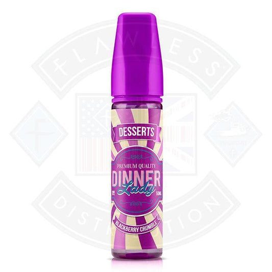 Dinner Lady - Blackberry Crumble Aroma 50ml Shortfill E-liquid - Flawless Vape Shop