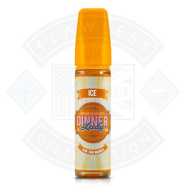 Dinner Lady Ice - Suntan Mango 50ml Shortfill - Flawless Vape Shop