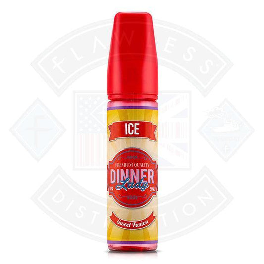 Dinner Lady Ice - Sweet Fusion 50ml 0mg Shortfill E-liquid - Flawless Vape Shop