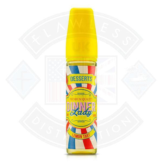 Dinner Lady Lemon Tart 0mg 50ml Shortfill E-Liquid - Flawless Vape Shop