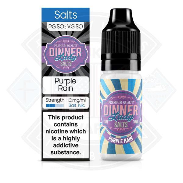 Dinner Lady Purple Rain Nic Salt 10ml 10mg E-liquid - Flawless Vape Shop