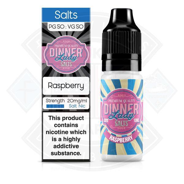 Dinner Lady Sweets- Raspberry Salt Nic 10ml 20mg E-liquid - Flawless Vape Shop