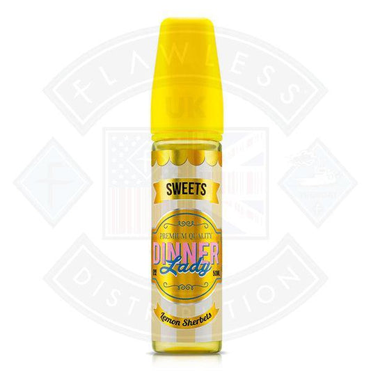 Dinner Lady Tuck Shop Lemon Sherbets 50ml 0mg Shortfill E-liquid - Flawless Vape Shop