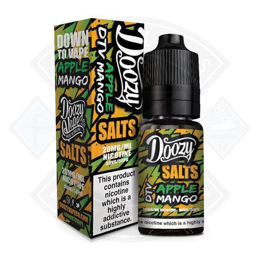 Doozy Salts Apple Mango 50/50 10mg 10ml e-liquid - Flawless Vape Shop