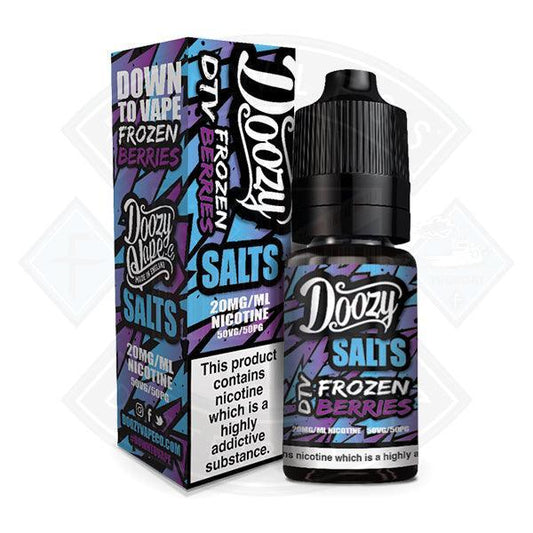 Doozy Salts Frozen Berries 50/50 10mg 10ml e-liquid - Flawless Vape Shop