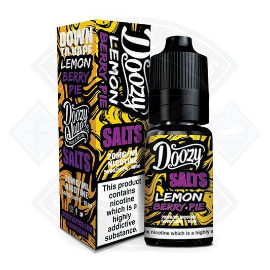 Doozy Salts Lemon Berry Pie 50/50 10mg 10ml e-liquid - Flawless Vape Shop