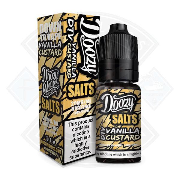 Doozy Salts Vanilla Custard 50/50 10mg 10ml e-liquid - Flawless Vape Shop