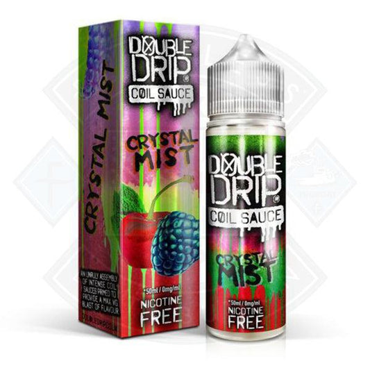 Double Drip Crystal Mist 0mg 50ml Shortfill - Flawless Vape Shop