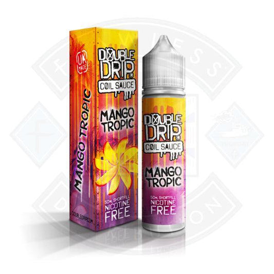 Double Drip Mango Tropic 0mg 50ml Shortfill - Flawless Vape Shop