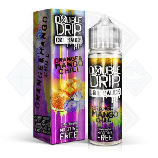 Double Drip Orange Mango Chill 0mg 50ml Shortfill - Flawless Vape Shop