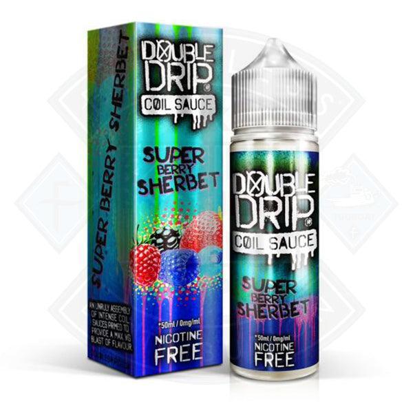 Double Drip Super Berry Sherbet 0mg 50ml Shorftill E-liquid - Flawless Vape Shop