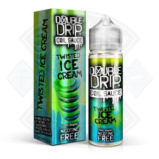 Double Drip Twisted Ice Cream 0mg 50ml Shortfill - Flawless Vape Shop