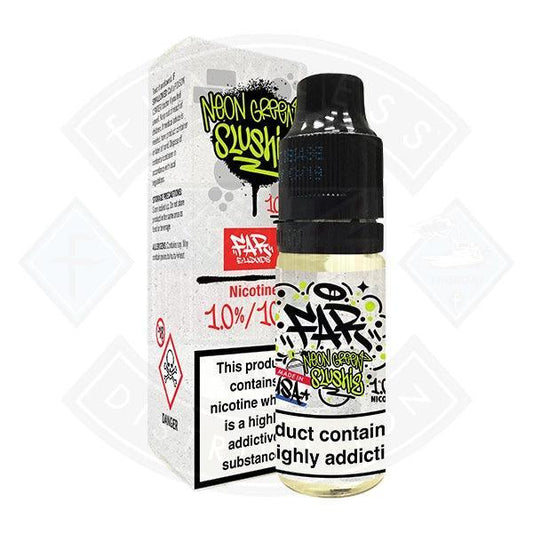 Element Eliquid Far Neon Green Slush Nic Salt 10ml - Flawless Vape Shop