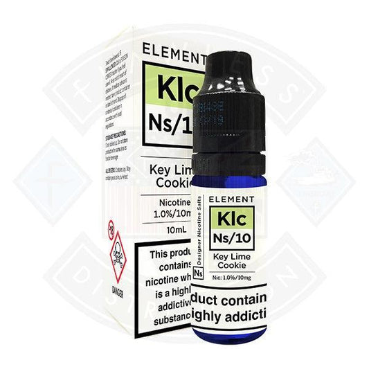 Element Eliquid Key Lime Cookie Nic Salt 10ml - Flawless Vape Shop