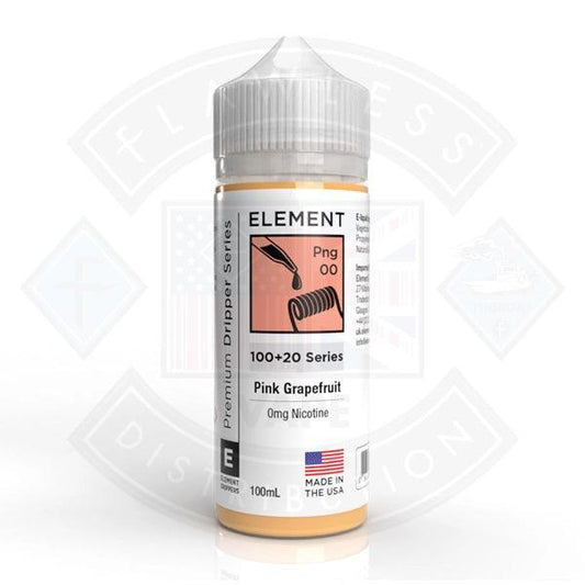 Element Eliquid Pink Grapefruit 0mg 100ml Shortfill - Flawless Vape Shop