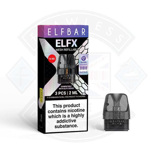 Elf Bar ELFX Empty Replacement Pods - Flawless Vape Shop