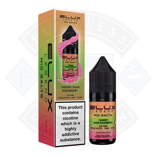 Elux Legend Nic Salt - Cherry Sour Raspberry 10ml - Flawless Vape Shop